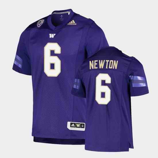 Men Washington Huskies Richard Newton College Football Purple Game Jersey